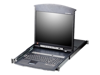 Bild von ATEN KL1508AM KVM-Switch 43cm TFT VGA PS/2-USB über Kat 5 8 Port D