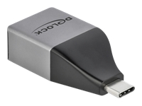 Bild von DELOCK USB Type-C Adapter zu Gigabit LAN 10/100/1000Mbps – kompaktes Design