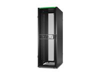 APC NetShelter SX Rack cabinet 2258H x 750W x 1200D mm with Sides floor-standing Black 48U 19 TAA Compliant