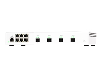 Bild von QNAP QSW-M2108-2S 6 port 2.5Gbps 4 port 10Gbps SFP+ web managed switch