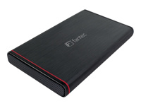 Bild von FANTEC 225U3-6G schwarz USB 3.0 Externes 6,35cm 2,5Zoll HDD Gehaeuse mit SATA III 6G Festplatten Unterstuetzung robustes Aluminium