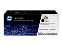 Bild von HP 12AD Laserjet Original Toner schwarz Standardkapazität 2 x 2.000 Seiten 2er-Pack