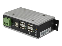 Bild von STARTECH.COM 4-Port Industrial USB Hub - USB 2.0 - 15kV ESD Protection