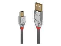 Bild von LINDY 1m USB 2.0 Typ A/Mini-B Kabel Cromo Line 480 Mbit/s