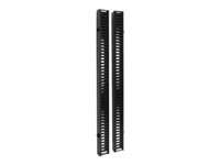 Bild von EATON TRIPPLITE SmartRack 6 ft. 1,83 m Vertical Cable Manager - Double finger duct with cover & toolless mounting