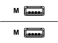 Bild von ROLINE USBKabel USB2.0 A/A m/m 3m schwarz