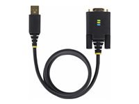 Bild von STARTECH.COM 1m USB Null Modem Kabel COM Retention FTDI USB-A zu RS232 Nullmodemkabel Wechselbare DB9 Schrauben/Muttern