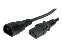 Bild von VALUE Apparate-Verbindungskabel IEC 320 C14 - C13 schwarz 0,5m