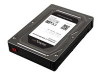 Bild von STARTECH.COM 2,5 Zoll auf 3,5 Zoll Aluminium SATA Festplattengehäuse für HDD/SSD bis 12,5mm