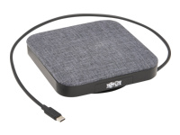 Bild von EATON TRIPPLITE USB-C Dock with Optional Internal Hard Drive 4K HDMI USB 3.2 5G USB-A/USB-C Hub SATA III 100W PD Charging Gray
