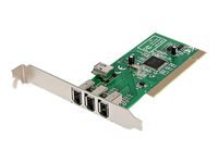 Bild von STARTECH.COM 4 Port 1394a FireWire PCI Schnittstellenkarte - 3x Firewire 400 extern 1x Firewire 400 intern