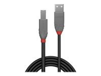 Bild von LINDY 0,5m USB 2.0 Typ A/Micro-B Kabel Anthra Line 480 Mbit/s