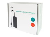 Bild von I-TEC USB 3.0 zu SATA Adapter unterstuetzt interne SATA HDD/Festplatten optische Laufwerke zum Anschluss an USB externes Netzteil