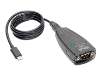 Bild von EATON TRIPPLITE USB-C to Serial DB9 RS232 Adapter Cable 3ft. 0,91m Keyspan High-Speed M/M TAA