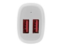 Bild von STARTECH.COM Dual Port USB KFZ Ladegerät - 24W/4.8 - Weiss - 2 Port USB Autoladegerät