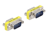 Bild von DELOCK D-Sub 9 Pin Gender Changer Stecker zu Stecker Muttern 2 Stuck