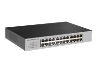 Bild von DIGITUS Fast Ethernet Switch N-Way 24-Port 10/100 Mbps 24x RJ45 Desktop Version