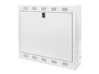 Bild von DIGITUS DVR wall mounting cabinet 550x580x160 mm grey RAL 7035