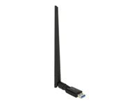 Bild von DELOCK USB 3.0 Dualband WLAN ac/a/b/g/n Stick 867 + 300 Mbps mit externer Antenne