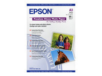 Bild von EPSON S041315  glänzend  Foto Papier inkjet 255g/m2 A3 20 Blatt 1er-Pack