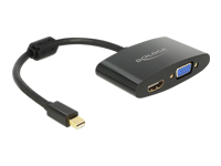 Bild von DELOCK Adapterkabel mini DisplayPort St > VGA / HDMI schwarz