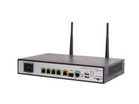 HPE FlexNetwork MSR954-W Router, 1GbE SFP WW, 2GbE-WAN, 4GbE-LAN, Wireless 802.11n, CWv7