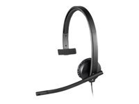 LOGITECH USB Headset H570e Headset on-ear wired