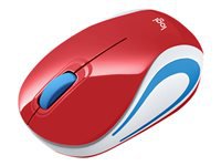 Bild von LOGITECH M187 Wireless Mini Mouse Red - WER Occident Packaging