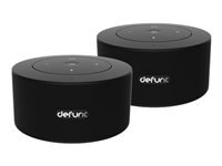 Bild von DEFUNC Duo Mobile Stereo Lautsprecher sw schwarz Bluetooth 2er Set schwedisches Design tolle Verpackung