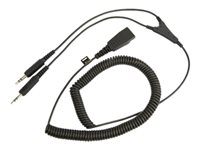 Bild von JABRA GN Anschlusskabel fuer PC QD 2x3.5mm