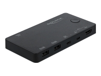 Bild von DELOCK HDMI / USB-C KVM Switch 4K 60Hz mit USB 2.0