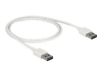 Bild von DELOCK Kabel EASY-USB 2.0 Typ-A Stecker > EASY-USB 2.0 Typ-A Stecker 1 m weiss