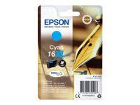 Bild von EPSON 16XL Tinte cyan hohe Kapazität 6.5ml 450 Seiten 1-pack blister ohne Alarm
