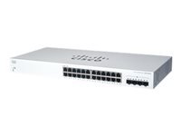CISCO Business Switching CBS220, Smart 24-port Gigabit, 4x10G SFP+ uplink