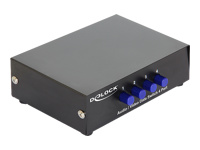 Bild von DELOCK Switch 4-port Audio / Video manuell bidirektional