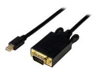 Bild von STARTECH.COM 91cm Mini DisplayPort auf VGA Kabel - mDP auf VGA Adapter/ Konverter bis zu 1920x1200 - St/St - Schwarz