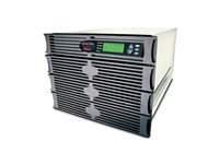 APC Symmetra RM 6 kVA scalable to 6kVA N+1 Power Rack AC 208/240V 4200Watt Ethernet 10/100 oc 3 8U Canada United States Black