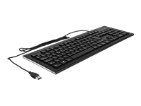 Bild von DELOCK USB Tastatur kabelgebunden 1,5 m schwarz Water-Drop