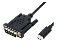 Bild von VALUE Adapterkabel USB Typ C-DVI ST/ST 1m