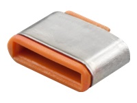 Bild von LINDY USB C Port Schloss orange 10 Stück