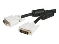 Bild von STARTECH.COM DVI-D Dual Link Kabel 5m (Stecker/Stecker) - DVI 24+1 Pin Monitorkabel Dual Link - DVI Anschlusskabel  mit Ferritke