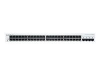 CISCO Business Switching CBS220, Smart 48-port Gigabit, 4x1G SFP uplink