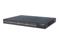 Bild von INTELLINET 48-Port Gigabit Switch Web-Managed mit 4 SFP-Ports 48 x 10/100/1000 Mbit/s RJ45 Ports + 4 x SFP IEEE 802.3az Energy