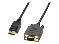 Bild von LINDY Konverterkabel DisplayPort/VGA 1m DP Stecker an VGA Stecker DP passiv