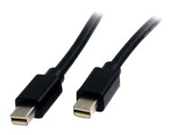 Bild von STARTECH.COM Mini DisplayPort Kabel 2m  - mDP 1.2 Kabel 4K2K - St/St - Schwarz