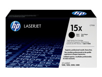 Bild von HP 15X LaserJet Original Toner schwarz hohe Kapazität 3.500 Seiten 1er-Pack