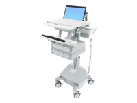 ERGOTRON Laptop-cart LiFe, StyleView, LiFe powered 6 drawer, 17,3 inch, adjustable 51cm, 40 Ah Power System, EU