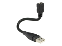 Bild von DELOCK Kabel USB 2.0 A Stecker > USB 2.0 micro B Buchse ShapeCable 15 cm