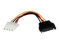 Bild von STARTECH.COM 15cm SATA auf LP4 Stromadapter - Bu/St