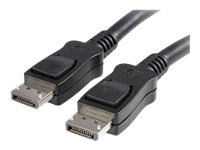 Bild von TECHLY DisplayPort 1.2 Anschlusskabel schwarz Audio/Video 0,5m schwarz DisplayPort 20pol. Stecker auf DisplayPort 20pol. Stecker